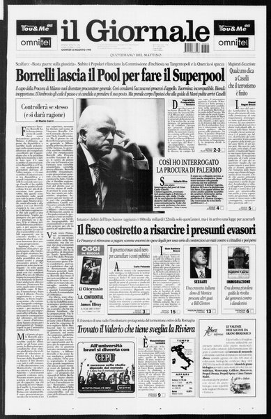 Il giornale : quotidiano del mattino